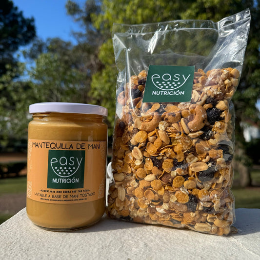 Combo Granola Premium 500g y Mantequilla 500g - Easy Nutrición